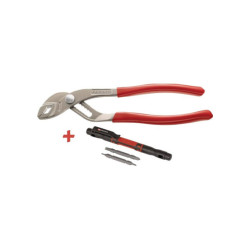 PINZE STANDARD MULTI-SOCKET DA 250MM + CACCIAVITE A PENNA FACOM 4IN1