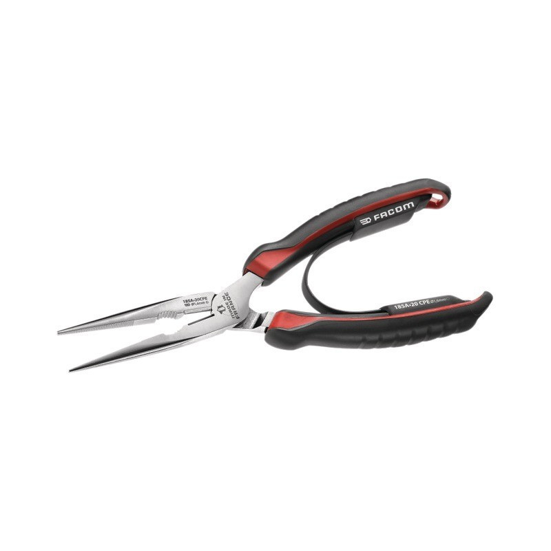 PINZE A MUSO PIATTO, DRITTE, SOTTILE E MEZZO TONDO LG 200 MM FACOM