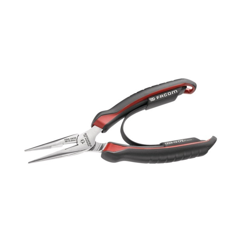 PINCE A BEC DEMI ROND COURT LG 160 MM FACOM