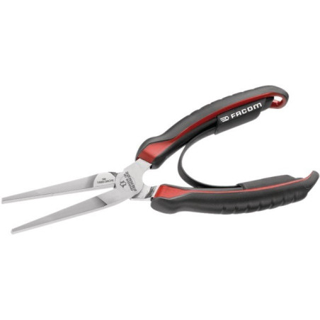 PINCE A BEC PLAT DROIT LG 200 MM FACOM