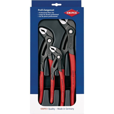 COBRA LG 180-250-300 MM PINZA PER POMPA DELL'ACQUA SET DA 3 KNIPEX