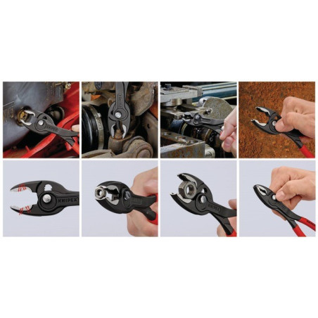 KNIPEX PVC-UMMANTELTE TWINGRIP FRONT-WASSERPUMPENZANGE