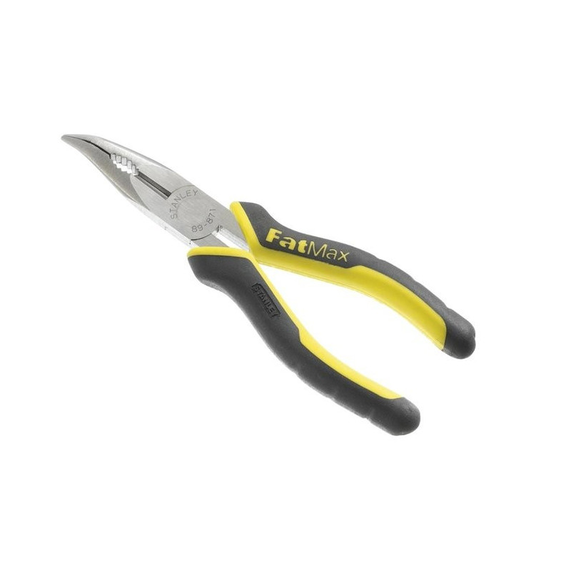 Pince à becs 1/2 ronds coudés Fatmax Stanley - Longueur 200 mm