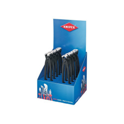 Display van 10 Knipex Russische tangen - Lengte 250 mm