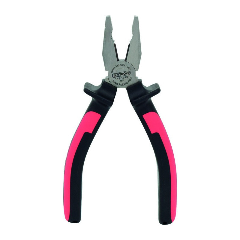 Alicates universales - KS Herramientas - L. 165 mm - Mango bimaterial