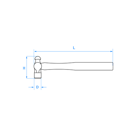 Kogelkopmechaniekhamer - Amerikaans model 7811OS