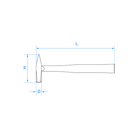 Marteau de mécanicien kingtony 7823os