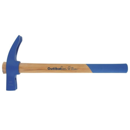 Marteau de coffreur Outibat - Manche bois vernis