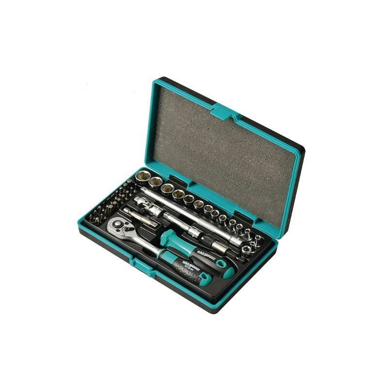 PRESE E ACCESSORI WHIRLPOWER DA 1/4'' IN UN SET DA 42 PEZZI