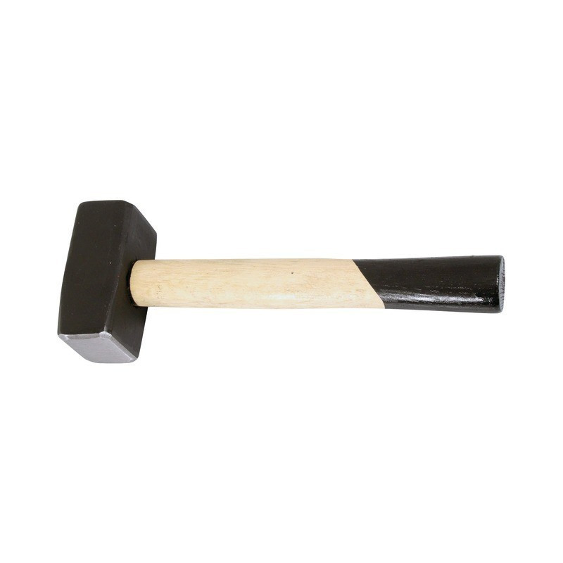 HAMMERWINKEL, HERUNTERGESCHLAGENER GRIFF, HICKORY-STIEL, 1 KG