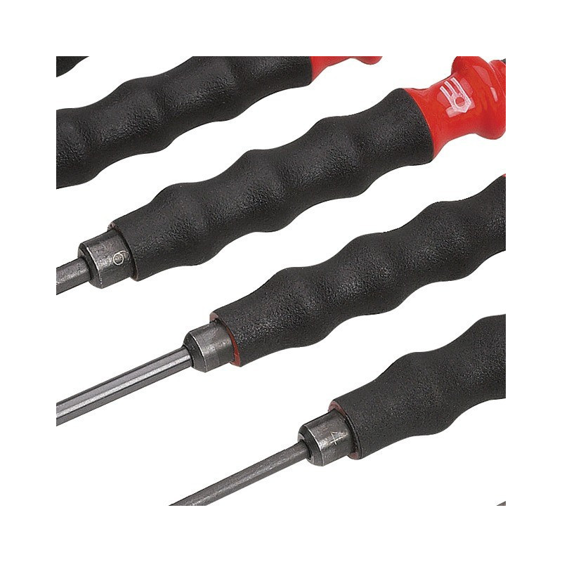 PIN-FLUSHES MIT GRIFFSCHUTZ-FACOM 7-TEILIGEM SET