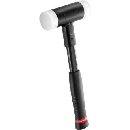 MALLET NON RICACCIATO, TAPPI LATERALI INTERCAMBIABILI, TESTA FACOM DA 40 MM