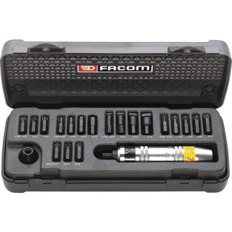 FACOM 1/2" LOCHSCHRAUBENDREHER-SET MIT 21 TEILEN