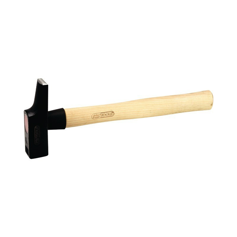 MARTELLO DA FALEGNAME CON MANICO IN NOCE AMERICANO, 250 GR KS TOOLS.