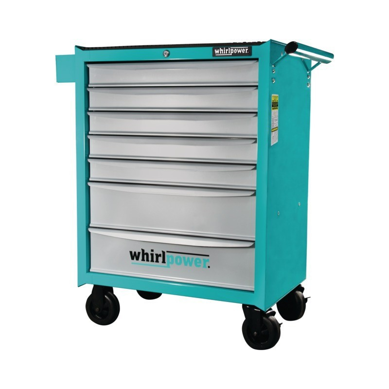 WHIRLPOWER 7-DELIGE 148-GEREEDSCHAP MOBIELE TROLLEY