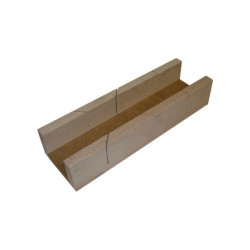 Caja de inglete de madera 350x120x50 mm