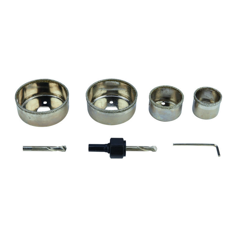 Komplettes SCID-Diamantkronenbohrer-Set – 4 Bohrer