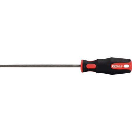 RONDE SEMI-ZACHTE VIJL MET LG 200 MM SHANK KS TOOLS