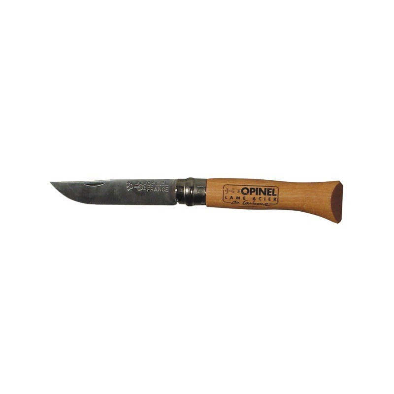 CUCHILLO OPINEL HOJA DE ACERO AL CARBONO N°7
