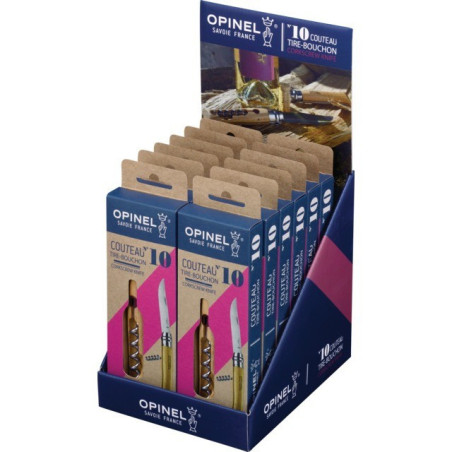 DISPLAY OPINEL N°10 A VITE DI 12