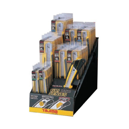CUTTER GRI SERIES 9,18,25MM DISPLAY-TRIBUNE VAN 32 TAJIAMA