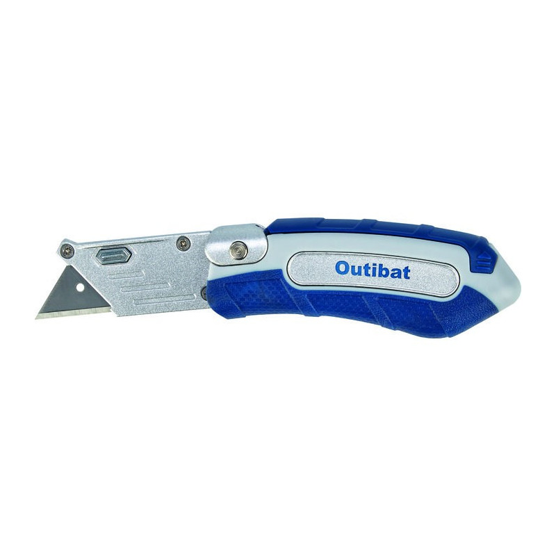 Cuchillo cortador plegable - Outibat - Cuchilla trapezoidal