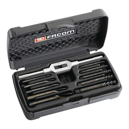 NOPPEN- EN BOORTREKKER 3 TOT 18 MM FACOM 11-DELIGE SET