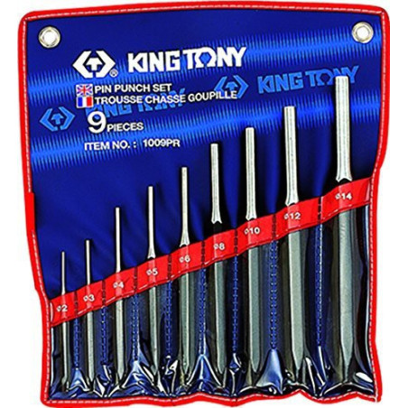 Pin Punch Set - 9 Stukken - 1009 PR