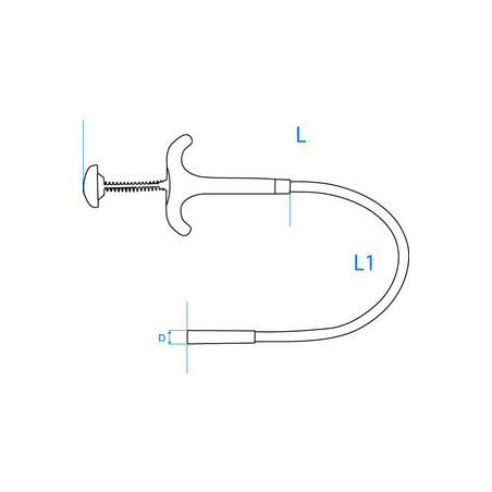 Magnetische duwvinger 13,5 mm - 212418