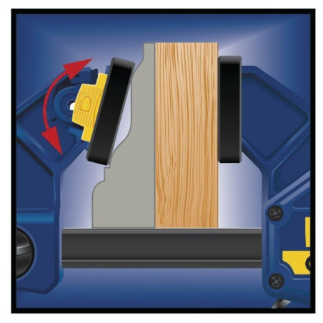 Irwin 6"/150 mm Schnellgriff-Dichtungsklemme