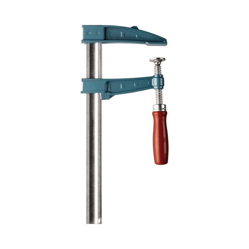 Serre joint à vis manche bois 90/30 sect30x8 mm