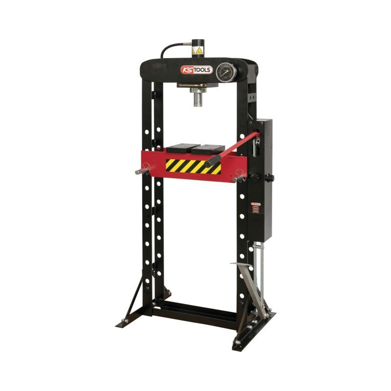 30T DUAL APPROACH HYDRAULISCHE PERS + KS GEREEDSCHAPSROOSTER