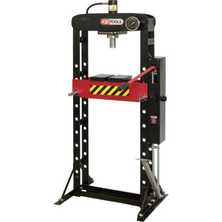 PRESSA IDRAULICA A DOPPIO APPROCCIO 30T + GRIGLIA PER UTENSILI KS