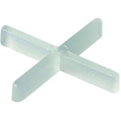 SACCHETTO CON 250 DISTANZIATORI DI PLASTICA 2,0MM