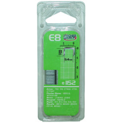 Agrafes E8 8 mm / agrafeuse mek5014m (boite de 1152)