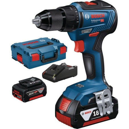 TRAPANO GSR 18V-55 - 2x3AH - BOSCH