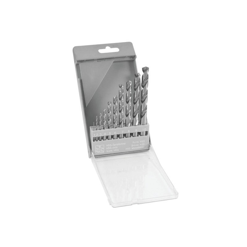 BROCAS 1A10 LAMINADO DE METALES LAMINADOS JUEGO DE 10 PIEZAS