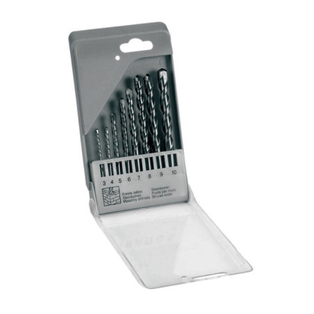 PUNTE DA PERFORAZIONE 3A10 SET DELL'INDUSTRIA DEL CALCESTRUZZO DA 8 PEZZI