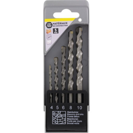 Master Tools Standard-Betonbohrsatz – 5 Stücke