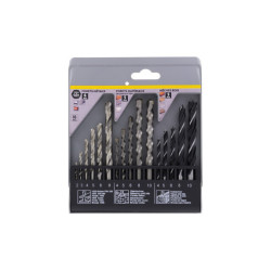 Set di punte per trapano Master Tools, legno, metallo e cemento - 16 pezzi