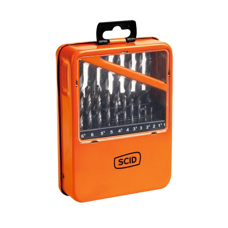 HSS din 338 SCID Metalen Boorset - 19 stukken - Van 1 tot 10 mm
