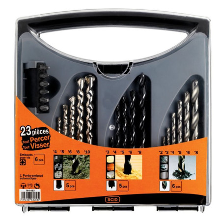 SCID Drill All Screw Set – 23 Teile