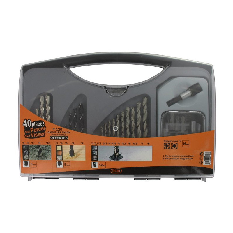 SCID Drill All Screw Set – 40 Stücke