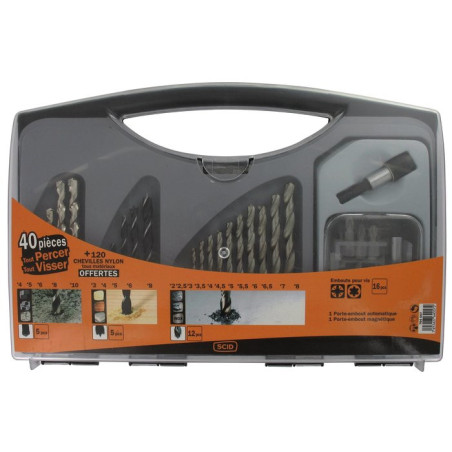 SCID Drill All Screw Set – 40 Stücke