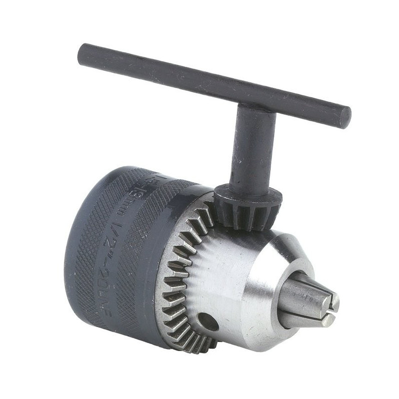 Keyed Chuck - SCID - 1/2 x 20 unf - Vrouwelijk - Inhoud 1,5 - 13 mm