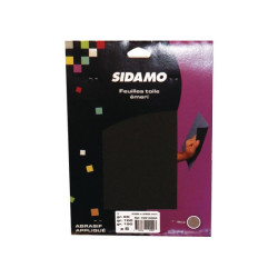 FOGLIO DI TELA EMERY 230X280 CONFEZIONI BLISTER DI GRANO ASSORTITO DA 5