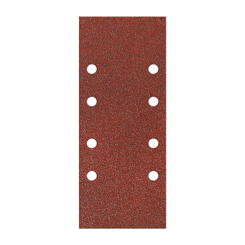 Almohadilla de montaje con abrazadera - SCID - 93 x 230 mm - 8 orificios paralelos - Grano 40, 80, 120 - Vendido como 10