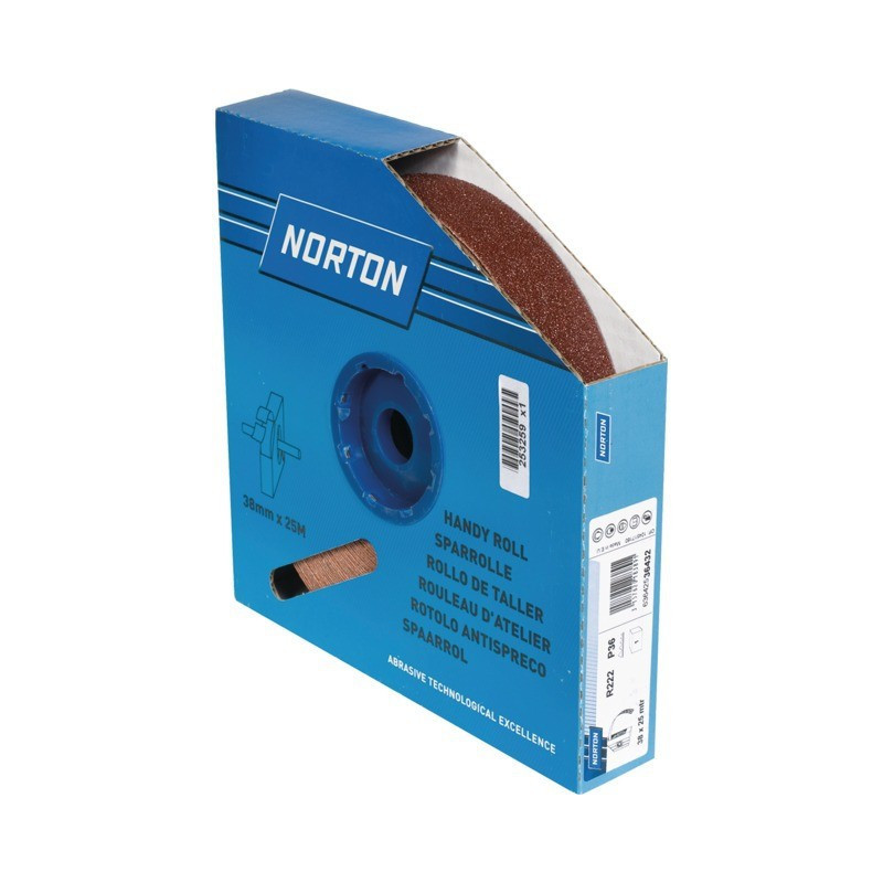 KORUND CANVAS R222 38MMX25M GRADE 36 ROL