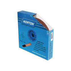 CORUNDUM CANVAS R222 38MMX25M GRADE 40 ROLL