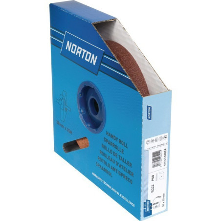 ROLLO DI CORINDONE R222 38MMX25M GRADO 60